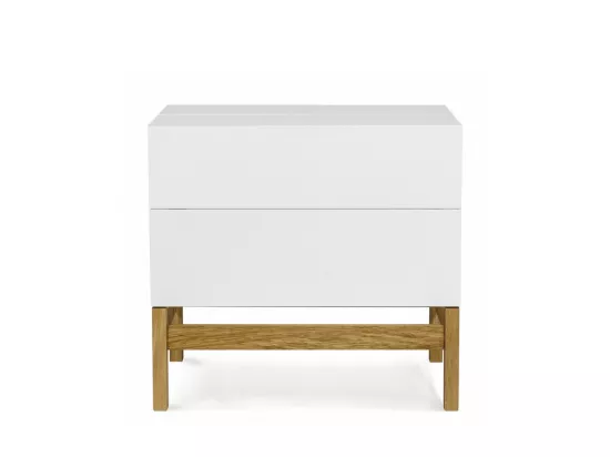 Grande - Mini-bar design scandinave - Blanc