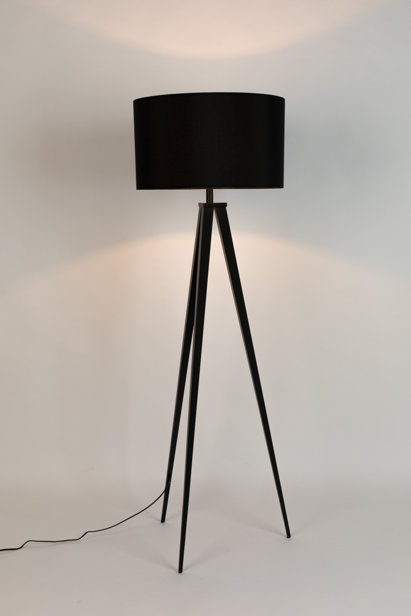 Tripod Vloerlamp zwart