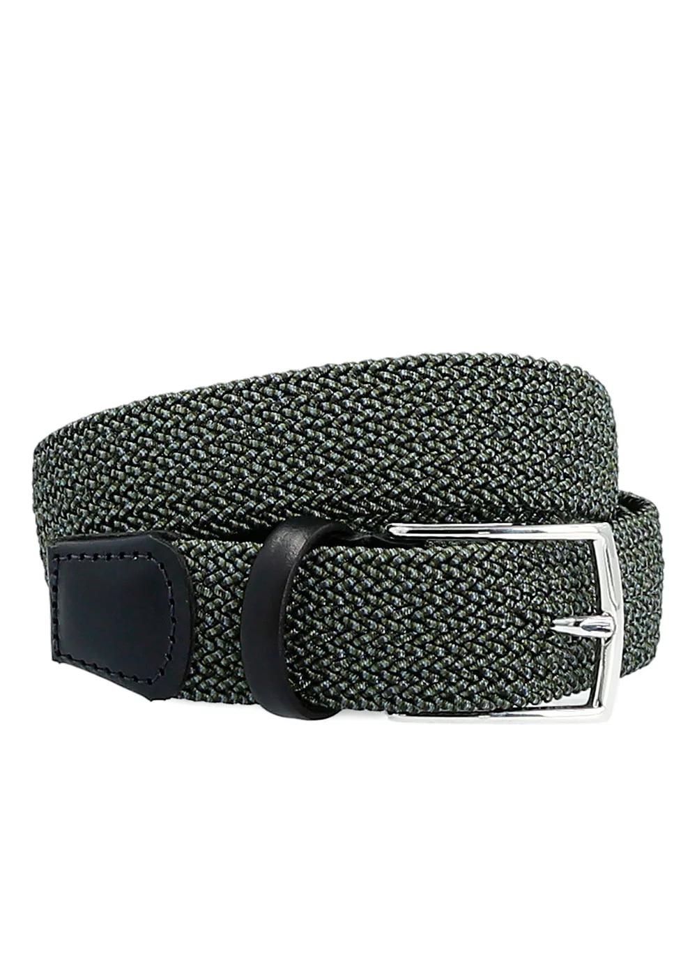 CEINTURE SISKIYOU TRESSEE KAKI