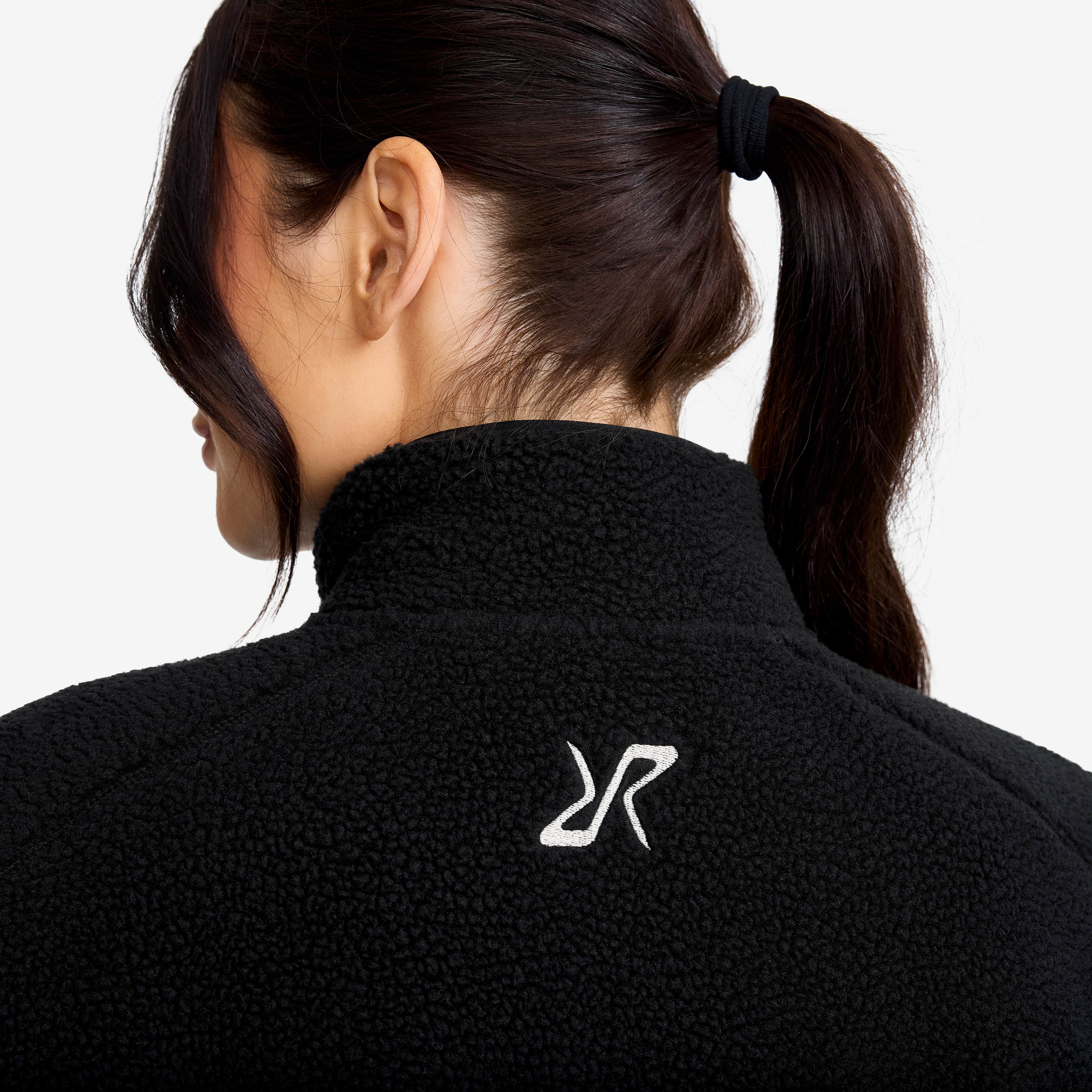 Canyon Full-zip Pile Fleece Vest Dame Black