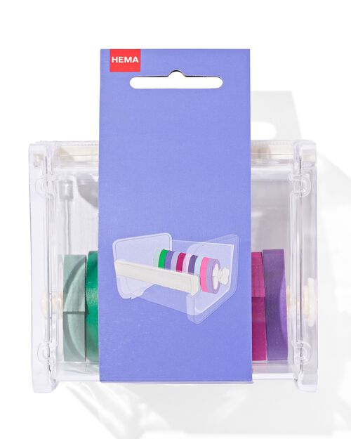 rubans washi dans dévidoir