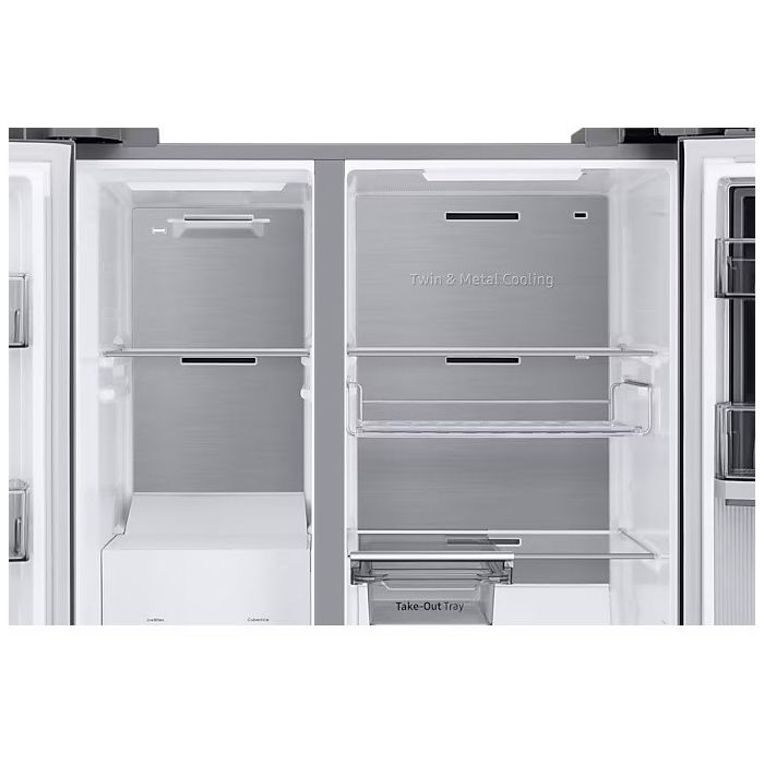Samsung Side-by-Side RH6ACG805DS9EG Edelstahl Look - interner Wassertank