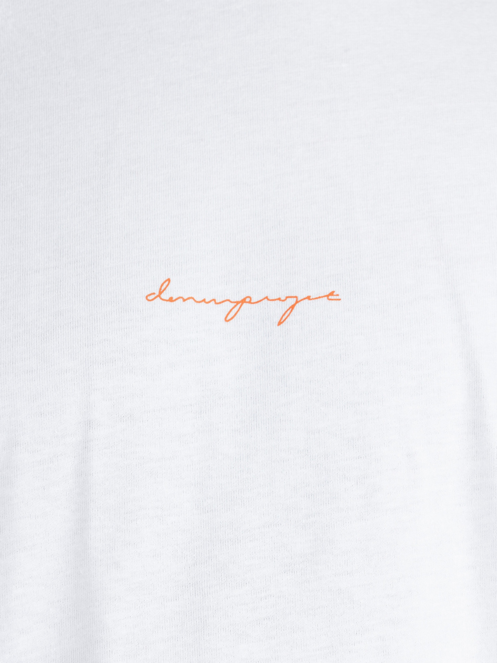 Denim Project Sunset Oversized T-Shirt white