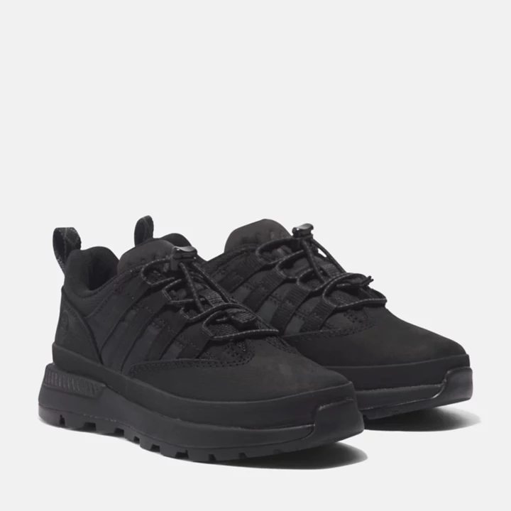 Chaussure basse Euro Trekker pour junior en noir
