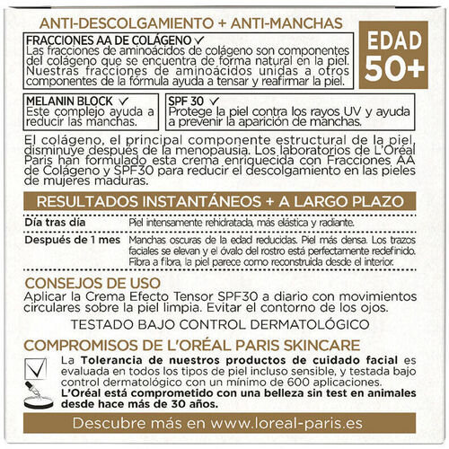 L'oréal - Age Perfect Crema Efecto Tenso Spf30