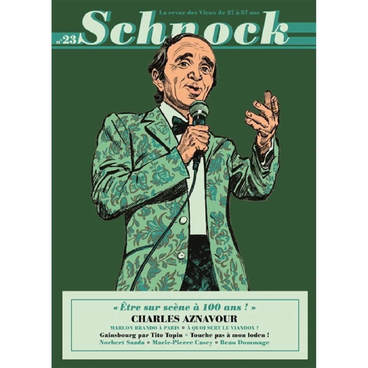Schnock, n° 23. Charles Aznavour · Occasion