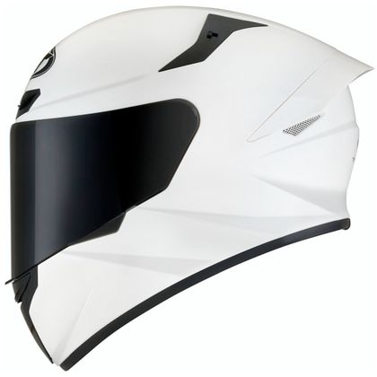 Casque KYT TT-COURSE - PLAIN - Blanc / Noir