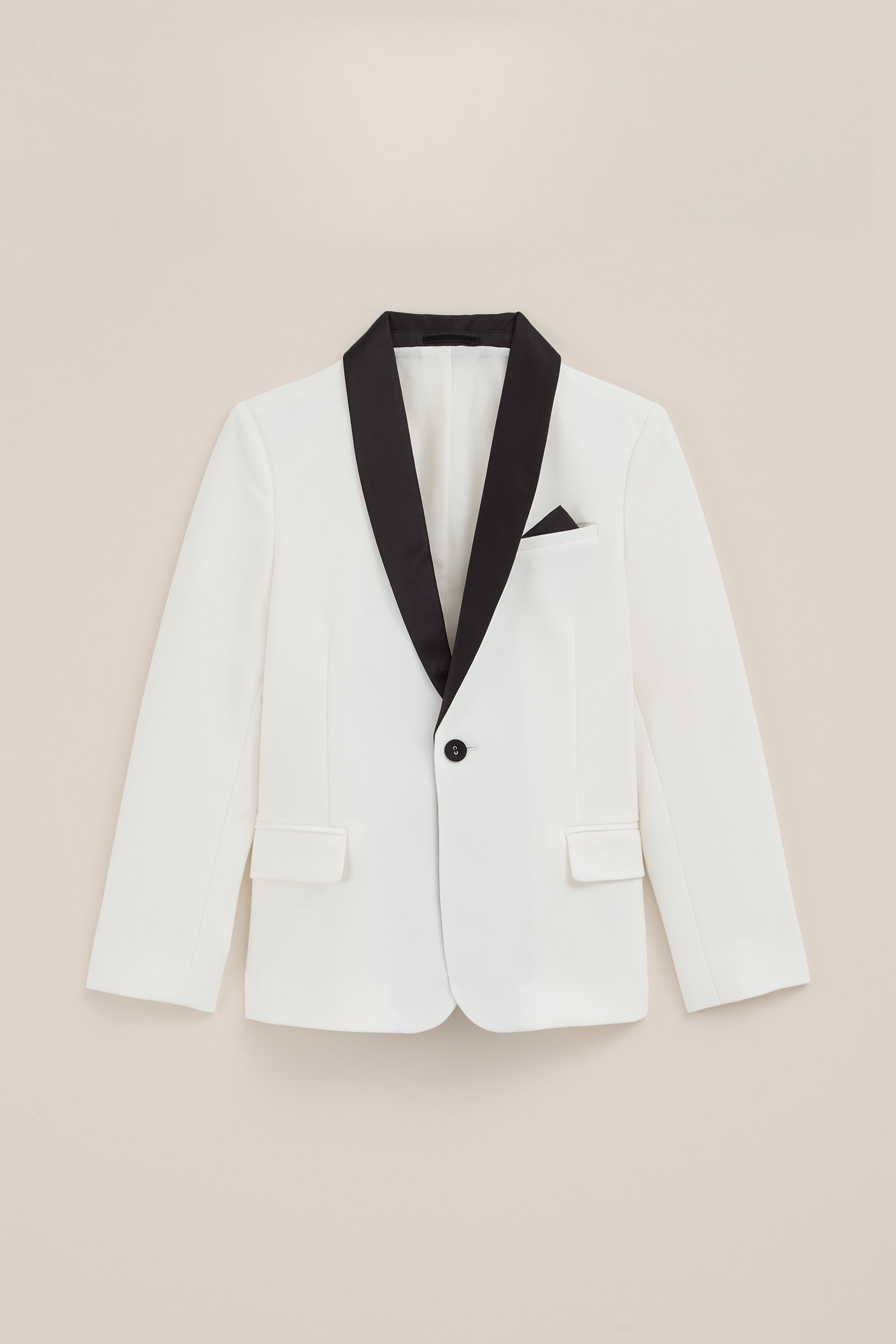 Jongens smoking blazer WE Fashion Wit