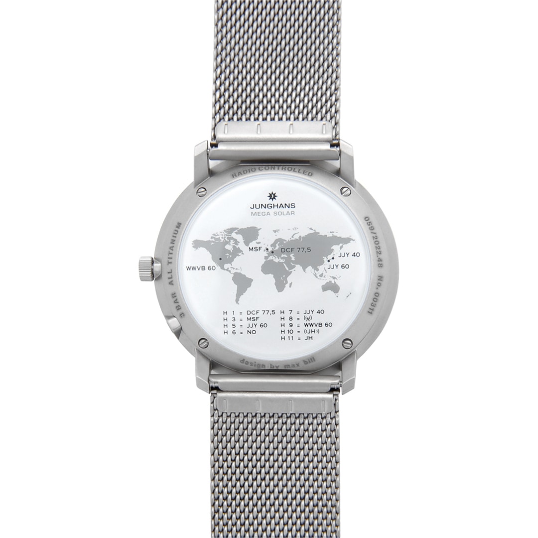 Junghans max bill Mega Solar Saphir