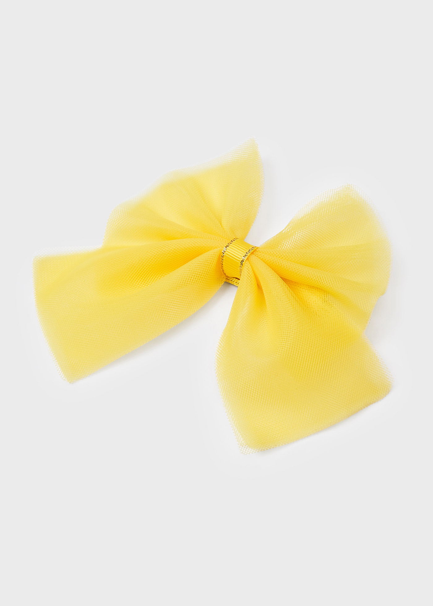 Presilha de cabelo com laço para menina