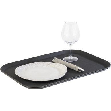 Plateau NOSLIDE, 530 x 20 x 365 mm, noir