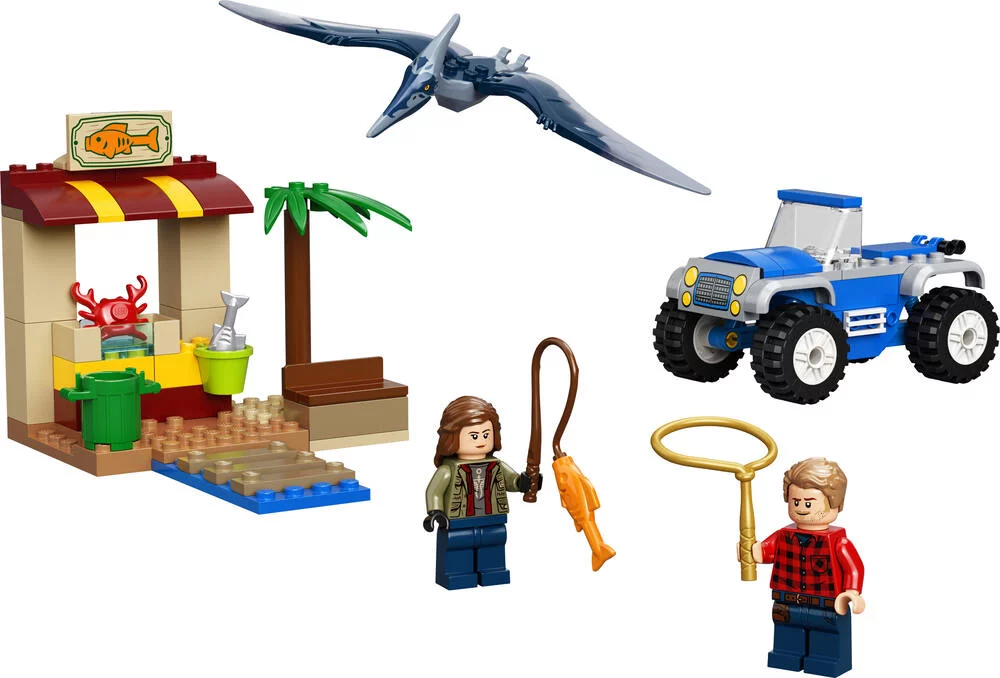 LEGO®JURASSIC WORLD 76943 - LA COURSE POURSUITE DU PTERANODON