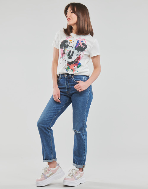 Desigual - TS_MICKEY CRASH - Blanc / Multicolore