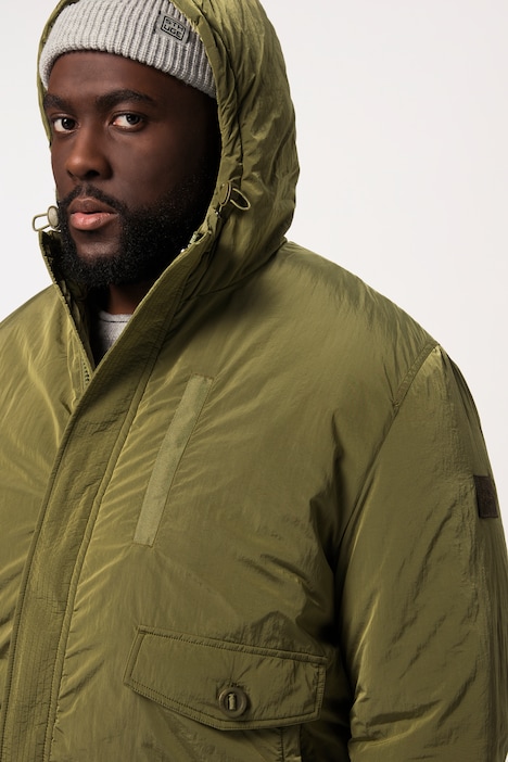 STHUGE Bomberjacke, Kapuze, 2-Wege-Taschen, bis 8 XL