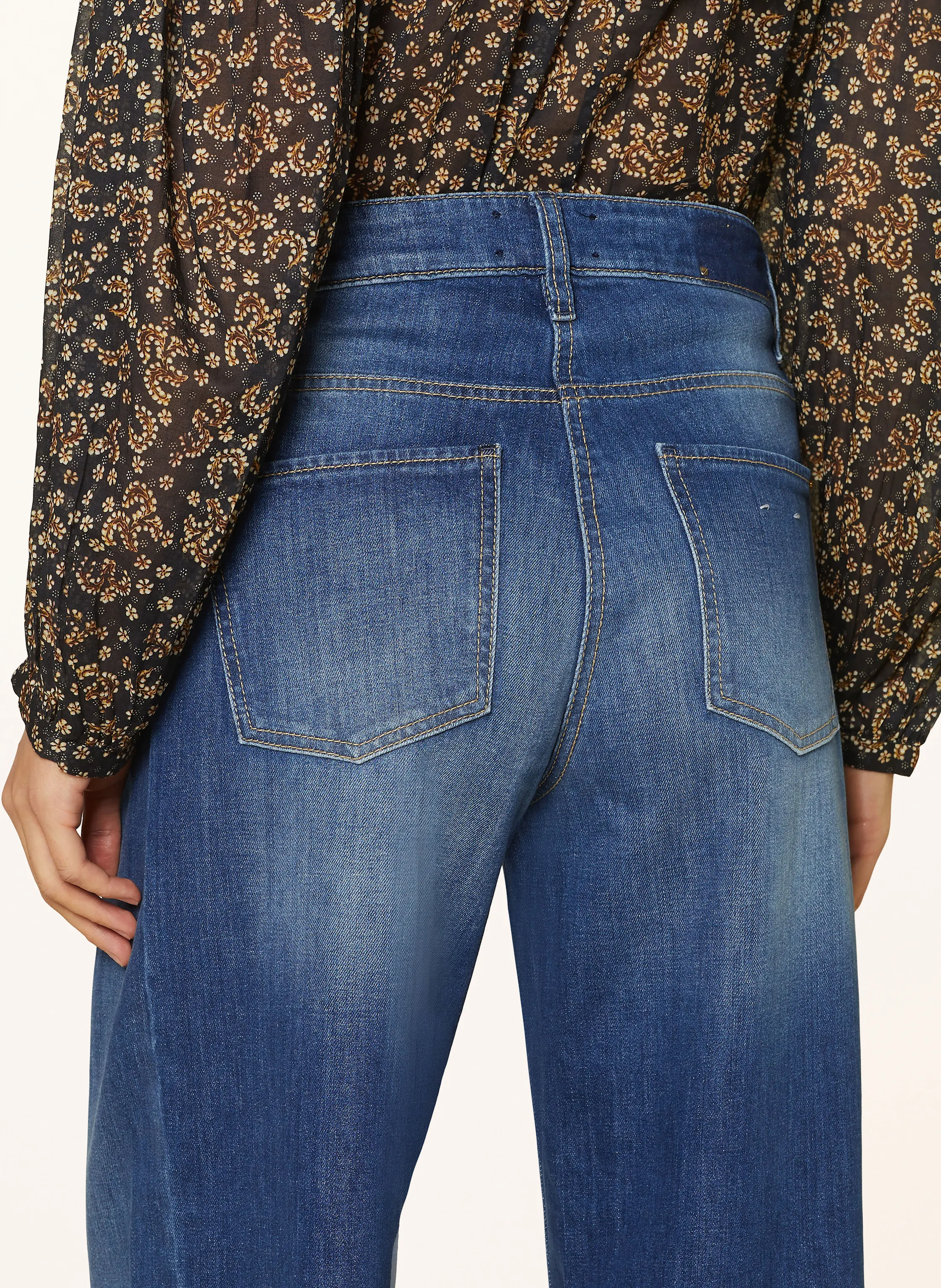 CAMBIO 7/8-Jeans ORIA mit Nieten