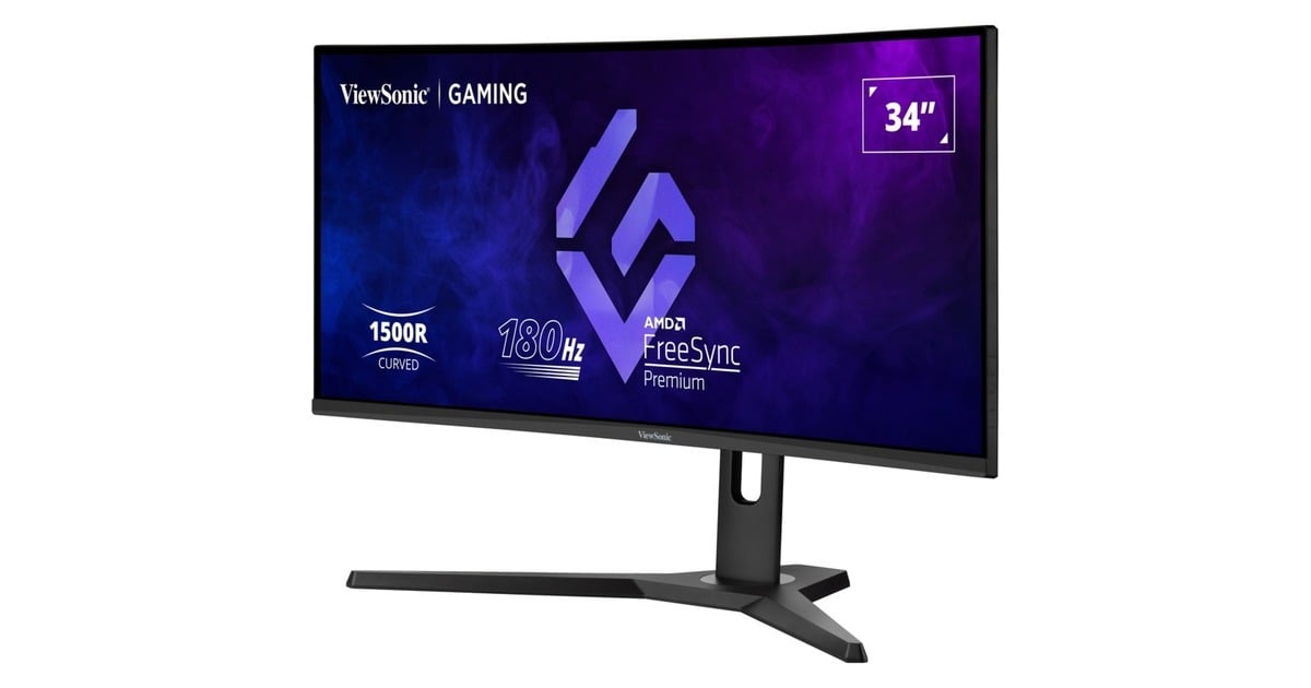 ViewSonicVX3418-2KPC UWQHD gaming monitor 34