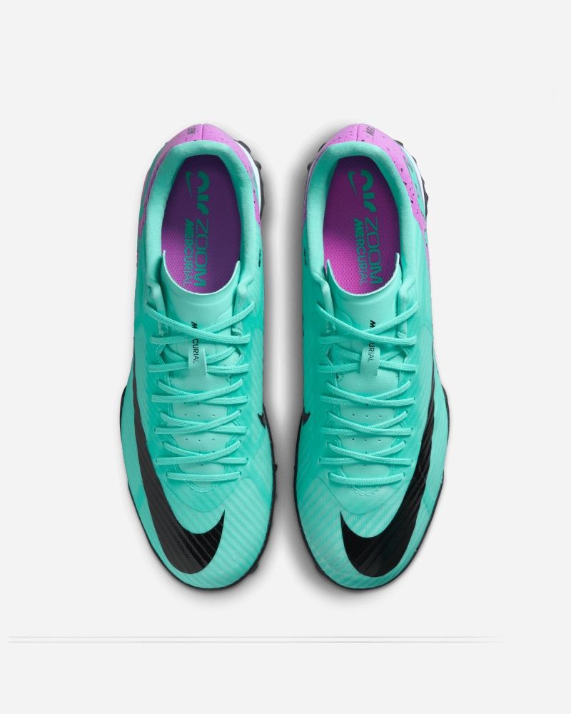 Chaussures de football Nike Mercurial Vapor 15 Academy TF Turquoise pour homme