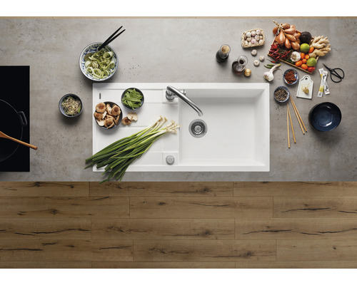 Blanco METRA XL 6 S spoelbak, 1000 x 500 mm, vulkanisch grijs, 527306
