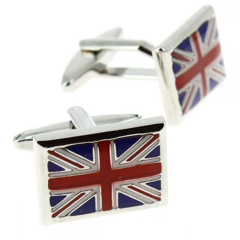 Boutons de manchette, Union Jack