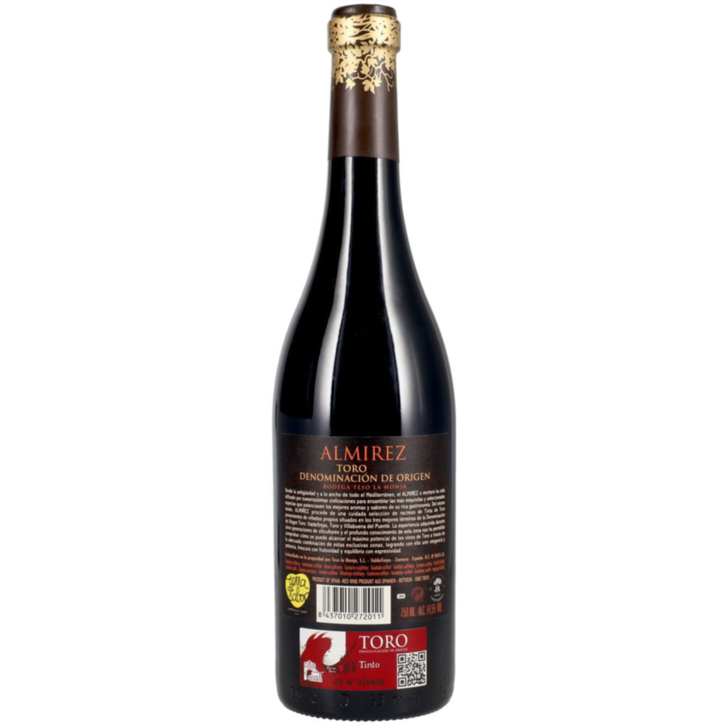 Toro DO Almirez Teso la Monja -75cl
