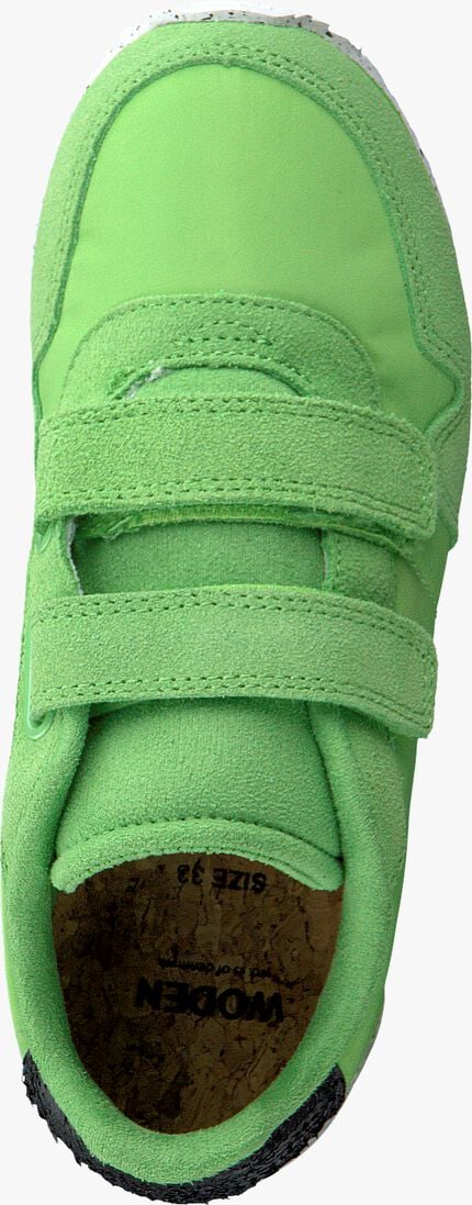 WODEN groene woden lage sneakers nor suede