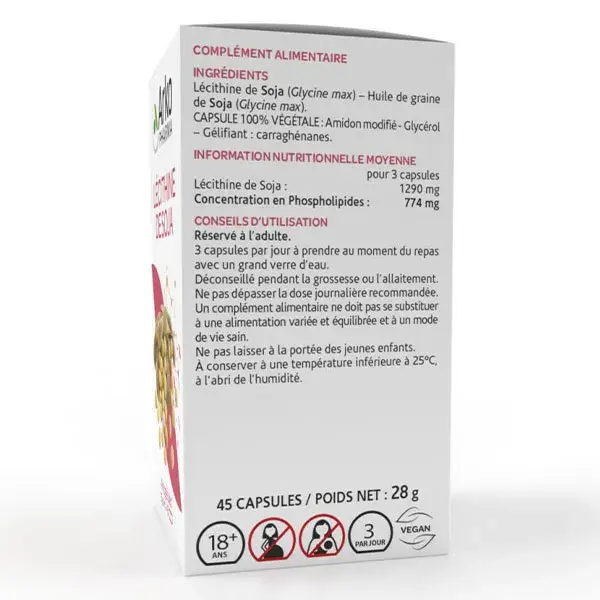 Arkopharma Arkogélules Lecitina de Soja 45 cápsulas