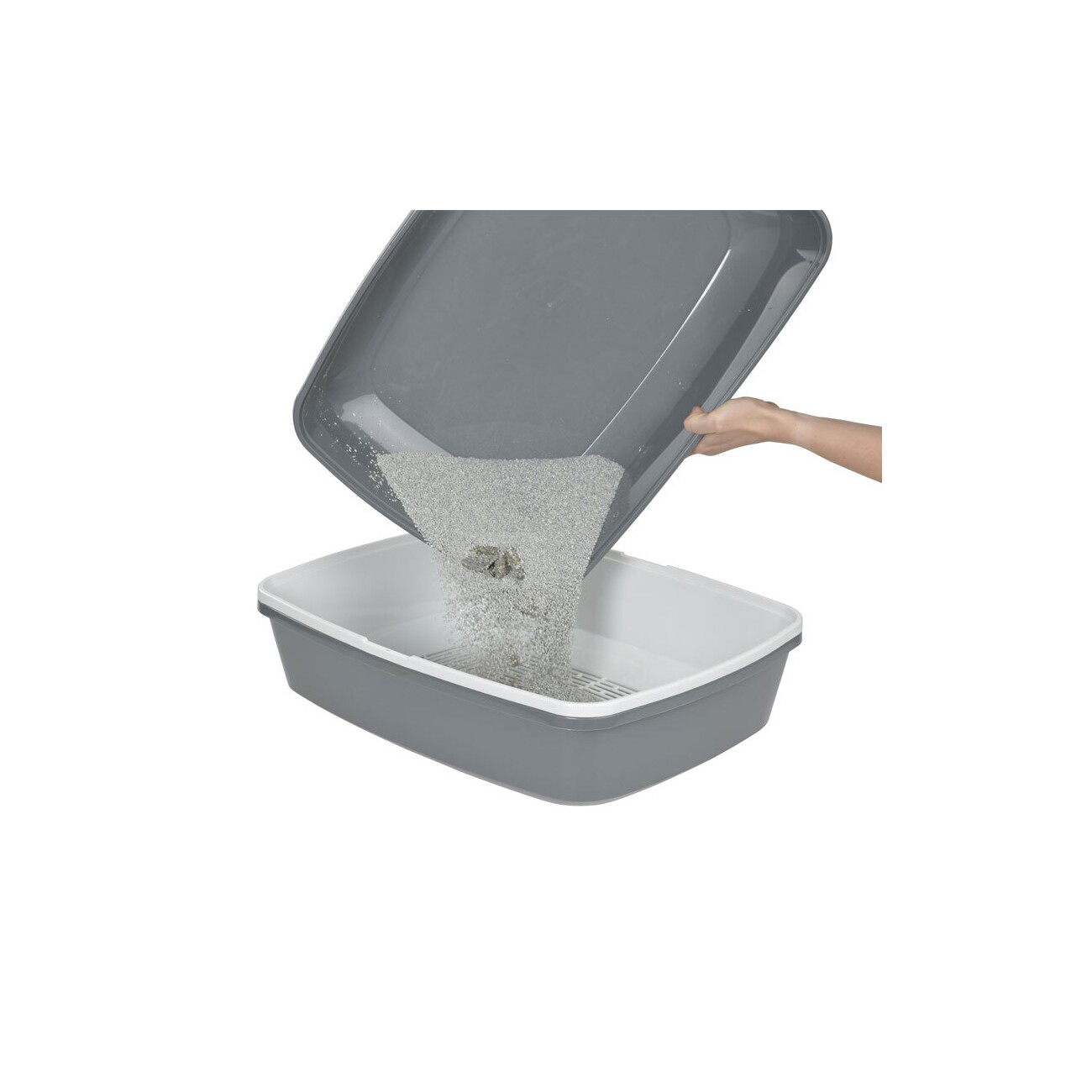 AniOne geschlossene Sieb-Toilette Clean Cat M
