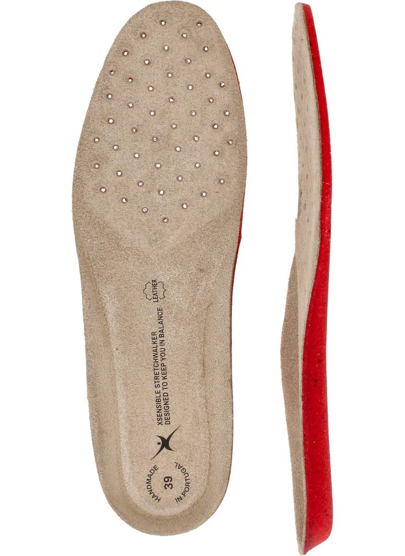 Xsensible Chain Stretchwalker Sneakers Rood Dames