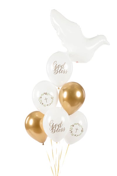 Ballonnen God Bless Mix 30cm 6st