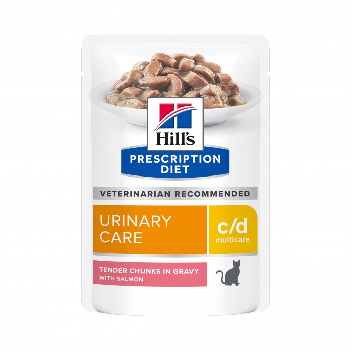 HILL'S Prescription Diet c/d Urinary Care Multicare en Sachets - Pâtée pour chat