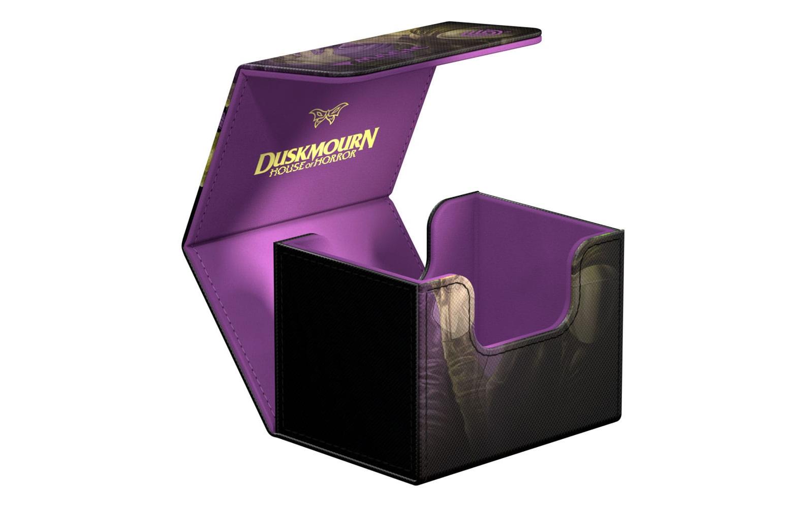 Kartenbox Sidewinder 100+ Xenoskin Duskmourn NikoZur Aufbewahrung von Sammelkarten in Standardgrösse