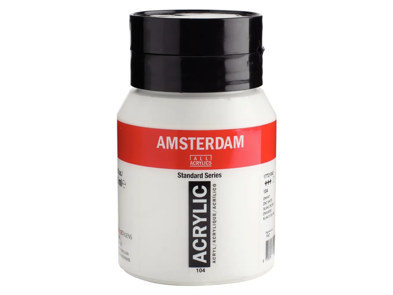 Amsterdam Standard Series Acrylic Jar Zinc White 104