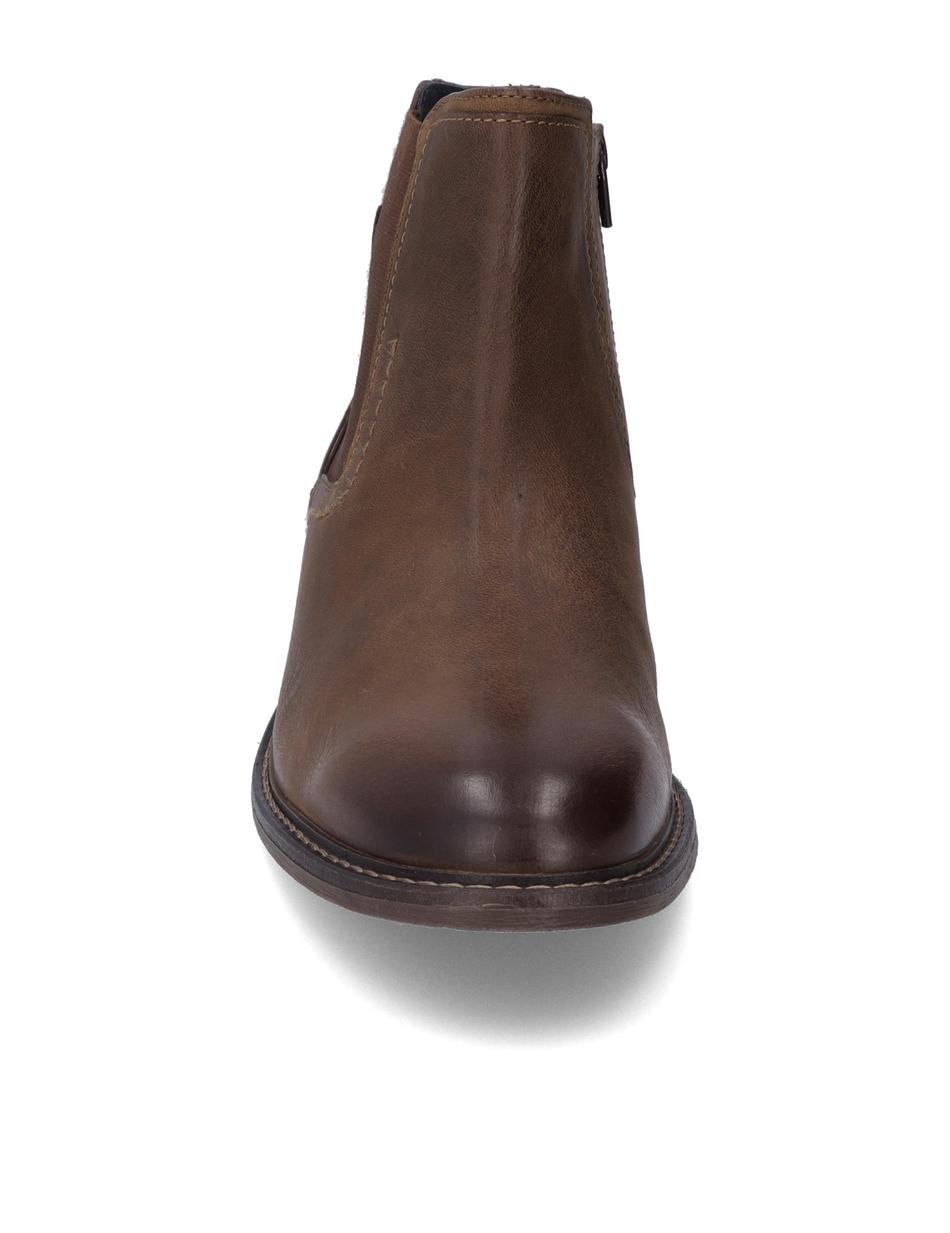 Stiefelette Earl 08, camel-kombi