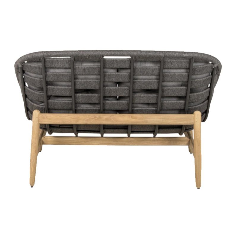 Cane-Line Strington 2-zits loungebank kussen dark grey