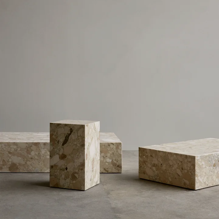 Audo - Plinth Tall Beistelltisch, rose
