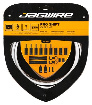 Kit Dérailleurs Jagwire Pro Universel - Blanc