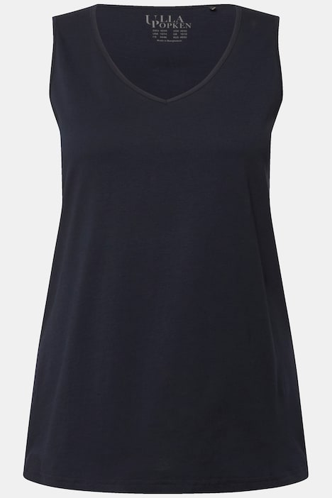 Top, V-Ausschnitt, Classic, ärmellos