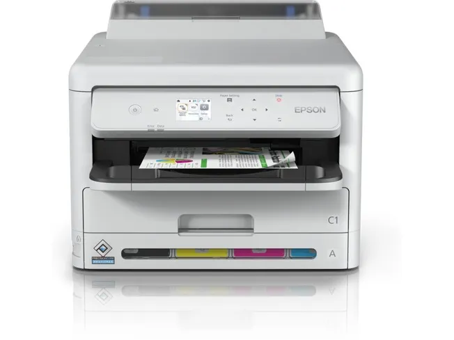 Epson WorkForce Pro WF-C5390DW - Printer - farve - Duplex - blækprinter - A4/Legal - 4800 x 1200 dpi - op til 25 spm (mono) / op til 25 spm (farve) - kapacitet: 330 ark - USB, Wi-Fi, Gigabit LAN