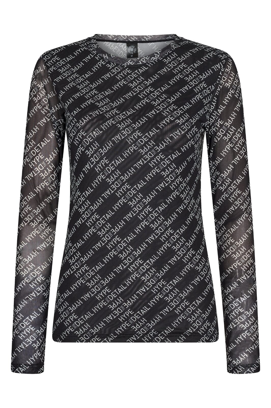 Hype The Detail Mesh Blouse 320 sort