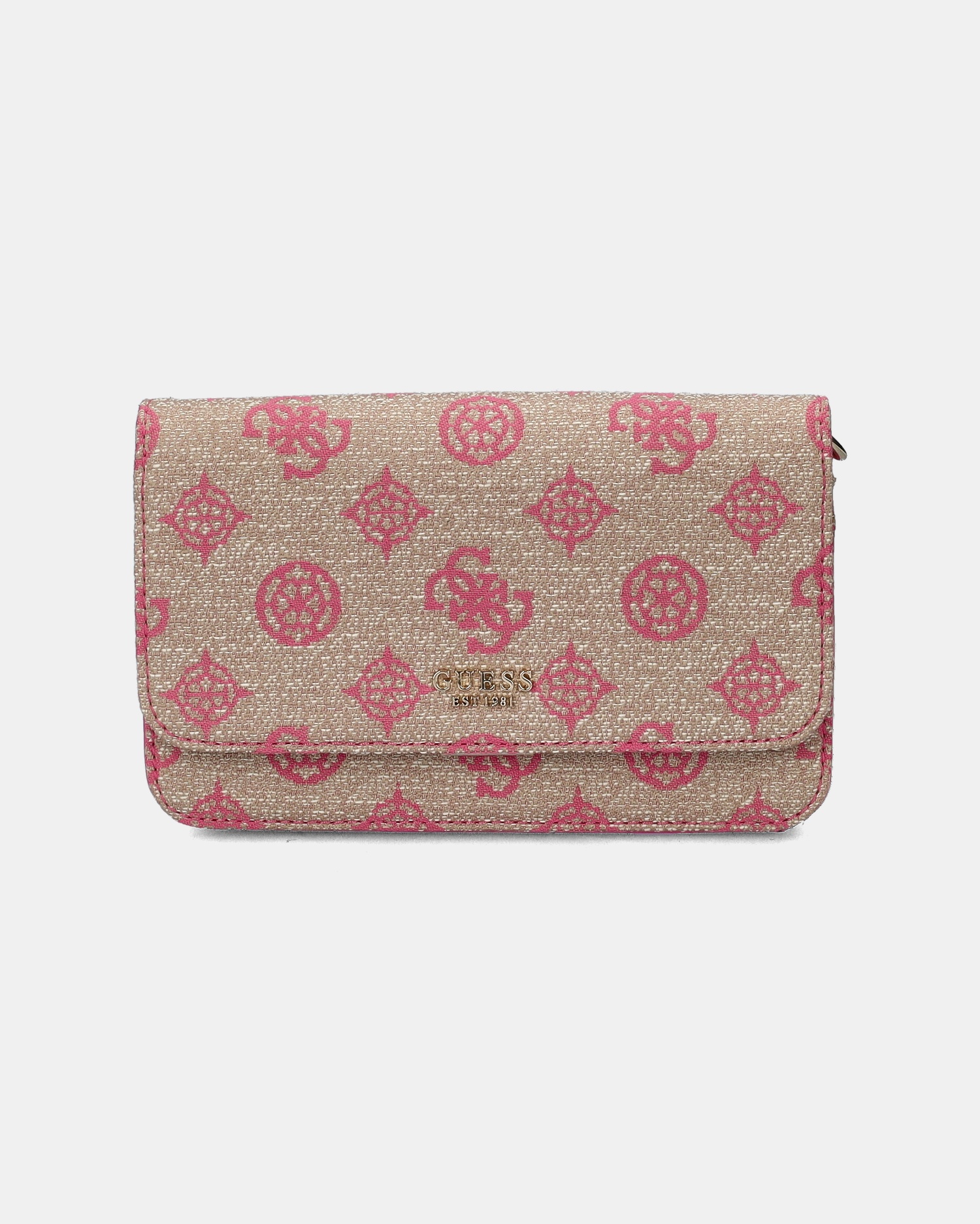 Guess Loralee Xbody Flap Uitgaanstasje  - roze