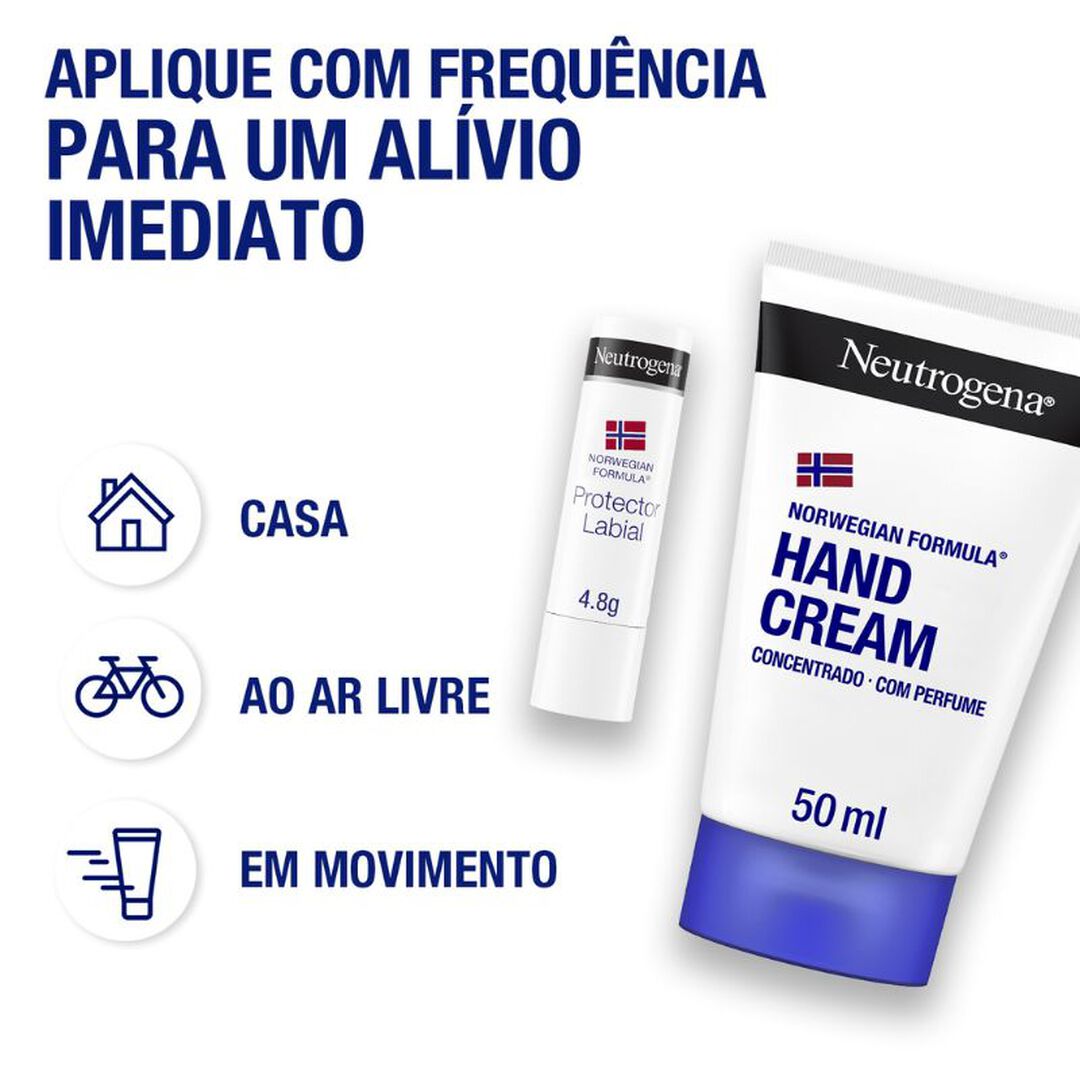 NEUTROGENA  Promo Pack Creme de Mãos Concentrado + Stick Labial - 50ml