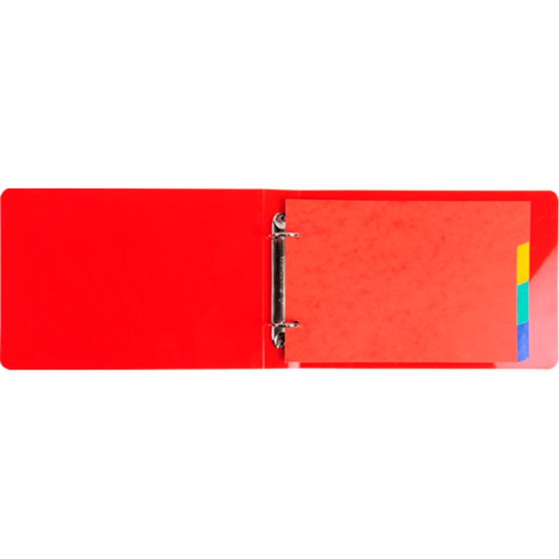 Intercalaires pour fiches bristol a5 148x210mm 4        positions