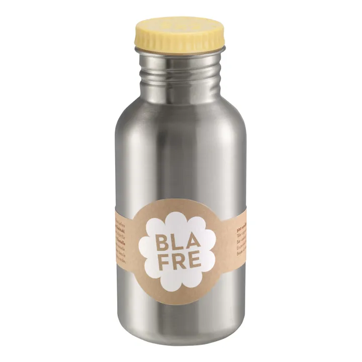 Blafre Gourde en acier inoxydable 500 ml | Jaune pâle