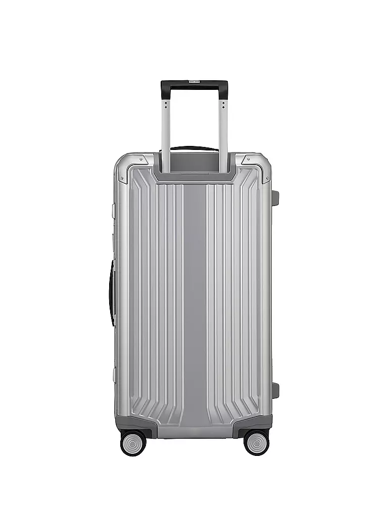SAMSONITE Trolley Lite Box Alu Trunk 74cm aluminium  silber