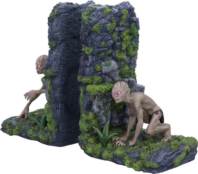 Nemesis Now LOTR bogstøtte (Gollum og Smeagol)