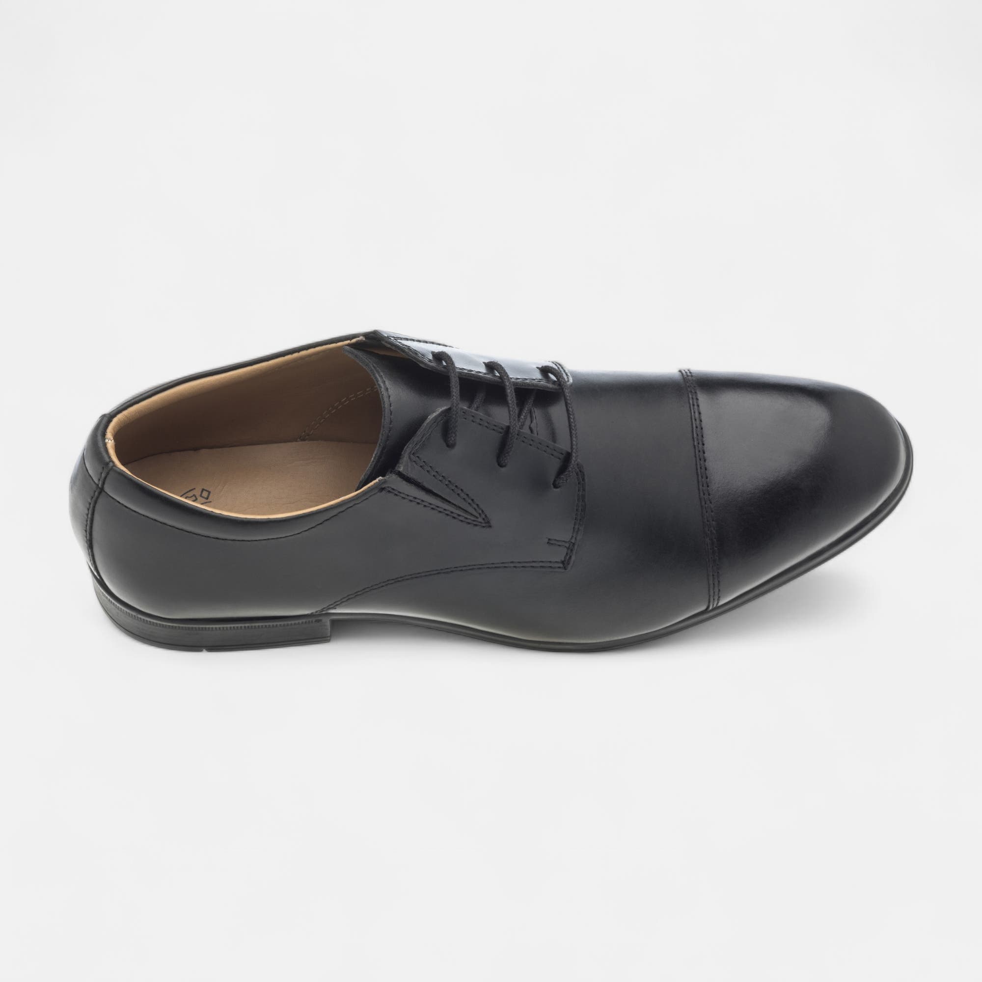 Derbies Homme en cuir noir