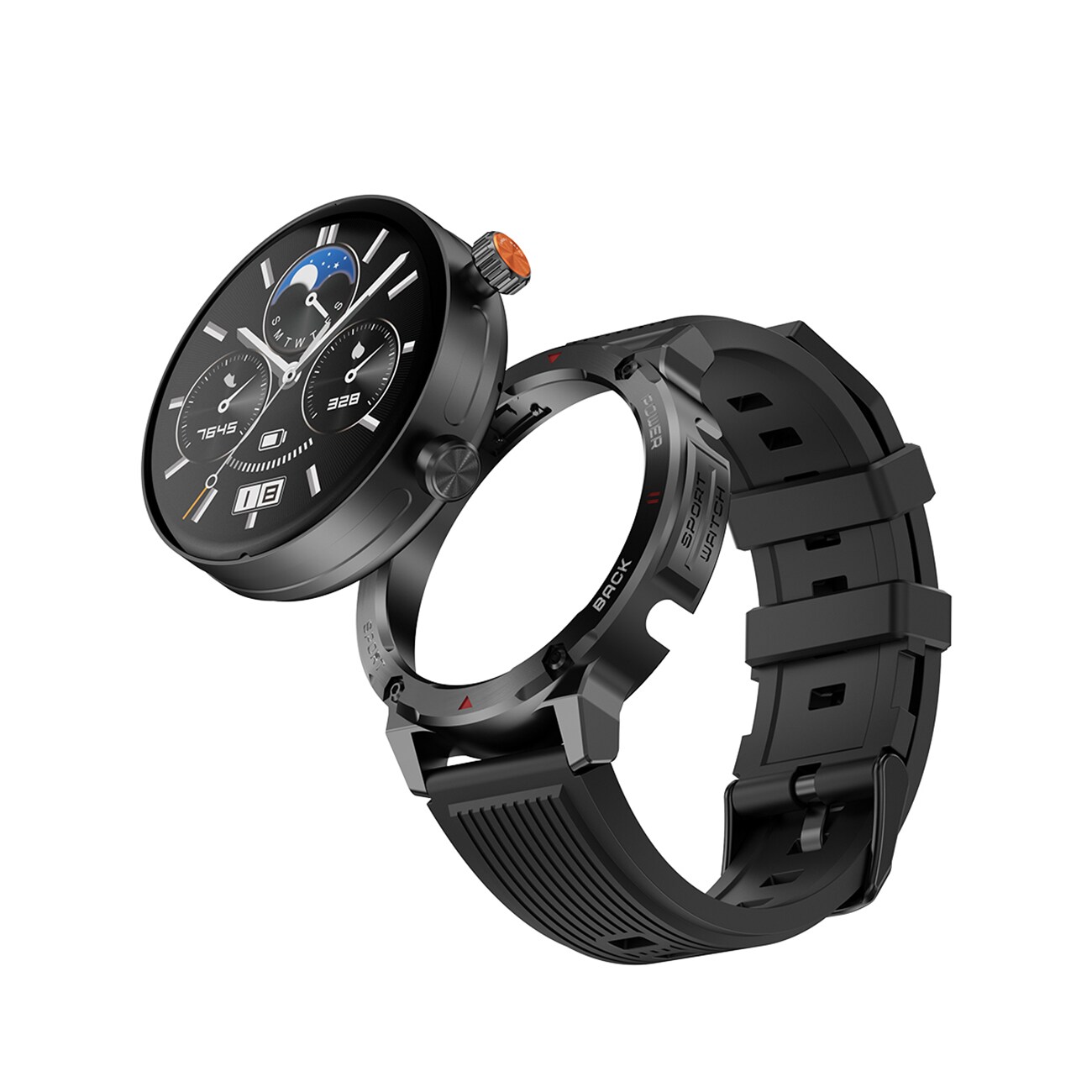 Imiki D2 schwarz Smartwatch