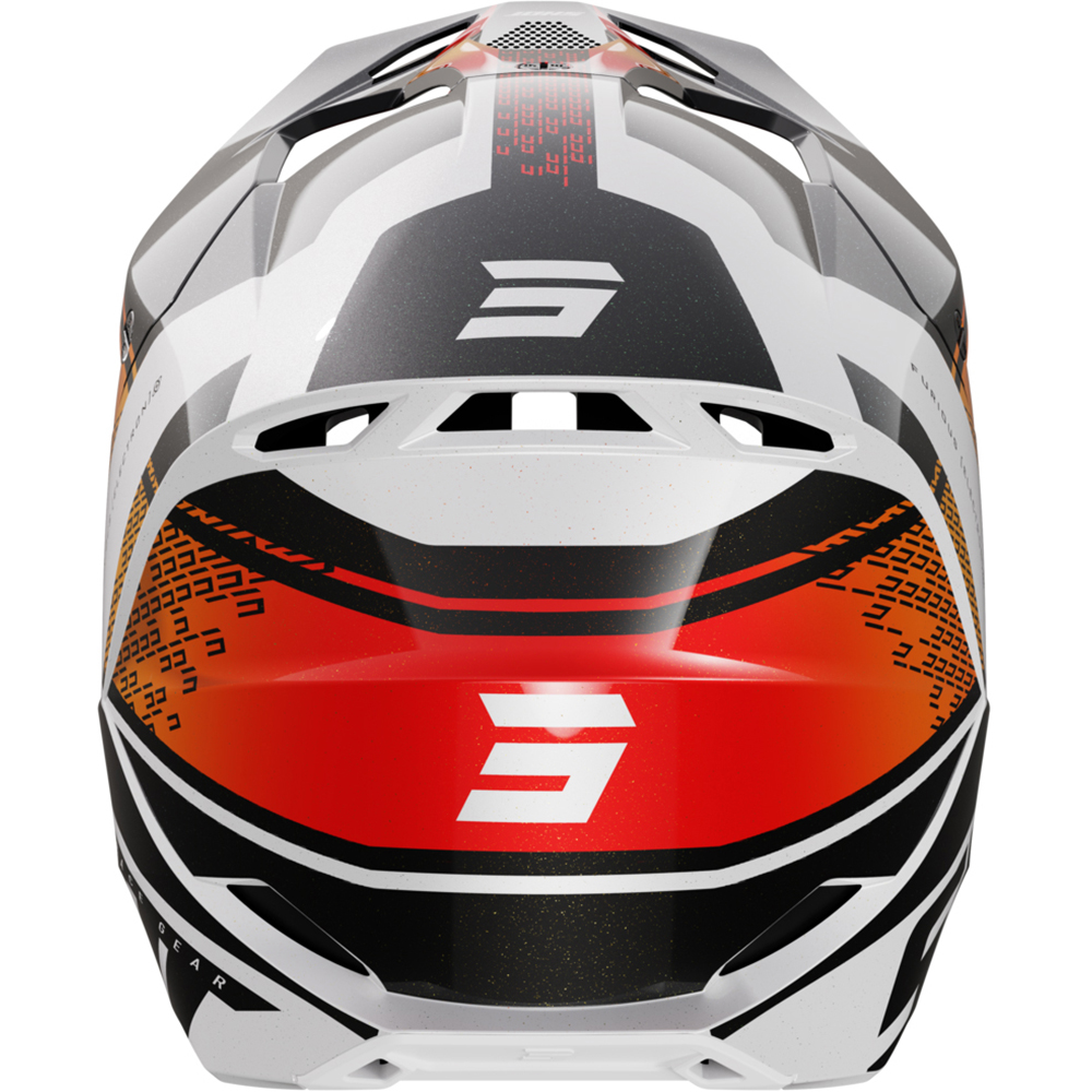 Shot - Casque Furious Electron Blanc / Noir / Orange