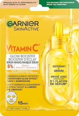 GARNIER Skin Active Hydra Bomb Tuchmaske Vitamin C
