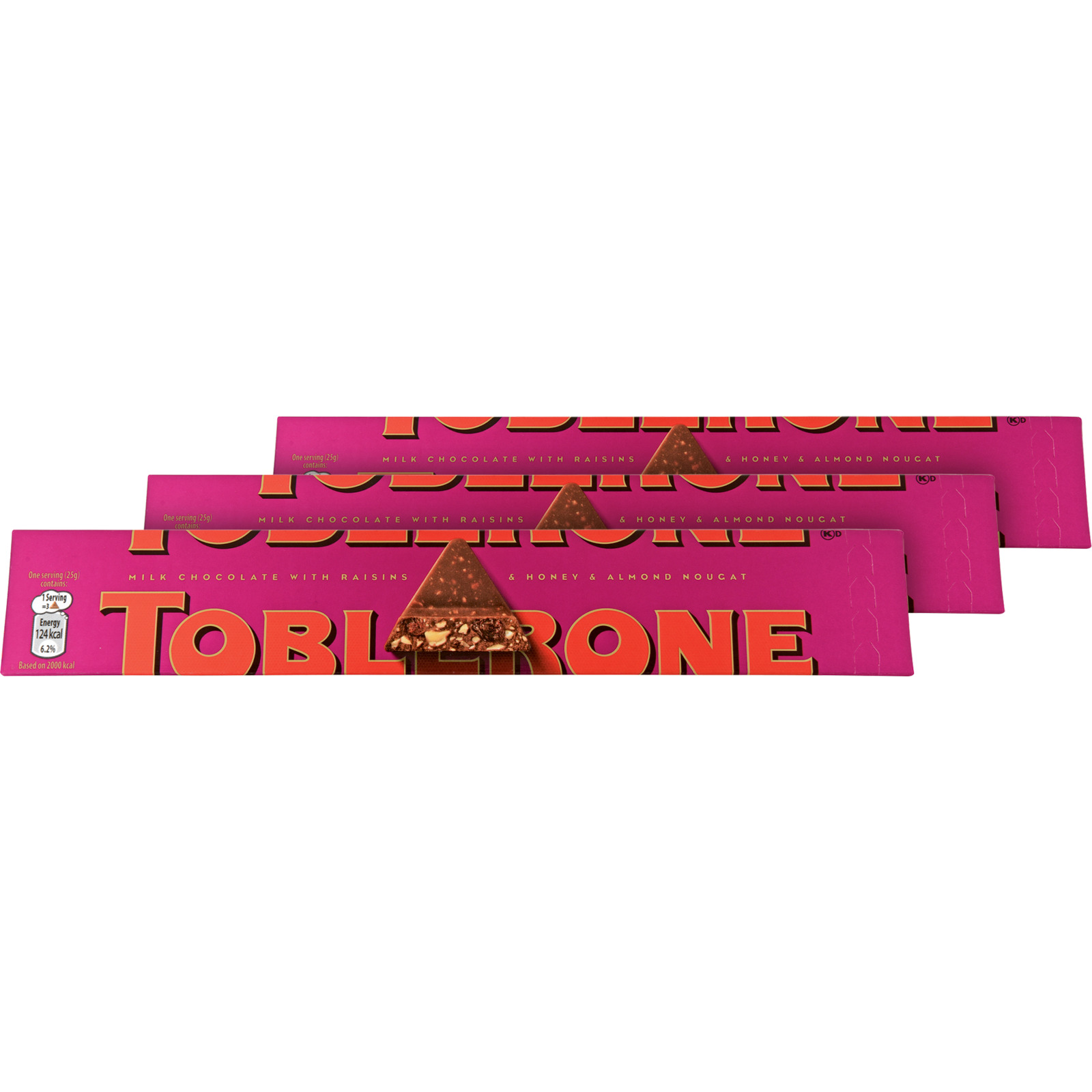 Toblerone fruit & nut 3 x 100 g